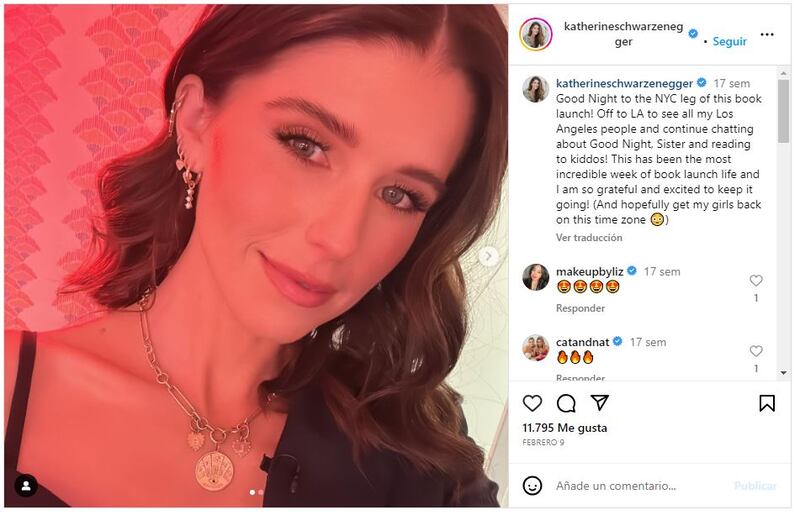 Katherine Schwarzenegger es la hija mayor de Arnold Schwarzenegger