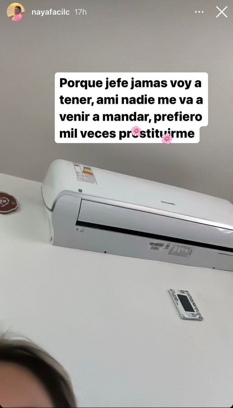 Historia de Naya Fácil | Instagram