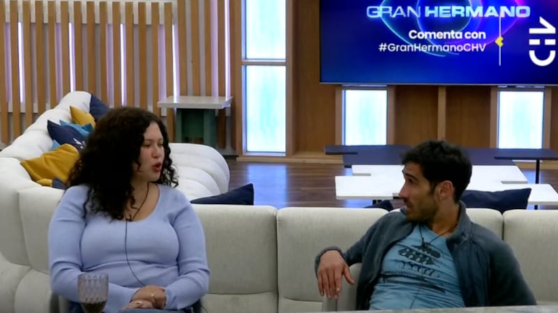 Michelle Carvalho y Pedro Astorga | Captura: Gran Hermano de CHV