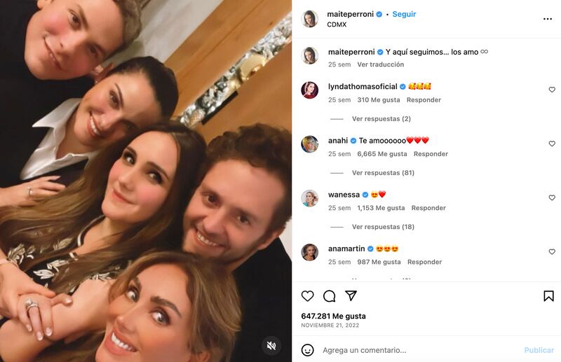 La noticia se confirmó, Maite Perroni se convirtió en madre y dio la bienvenida a Lía. Emotivos msjs de RBD.