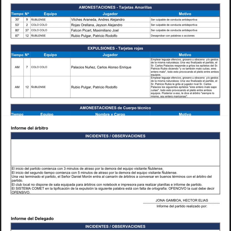 El informe de Héctor Jona