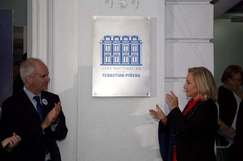 RN cambia nombre de sede a "Sebastián Piñera". Fotografía por RN