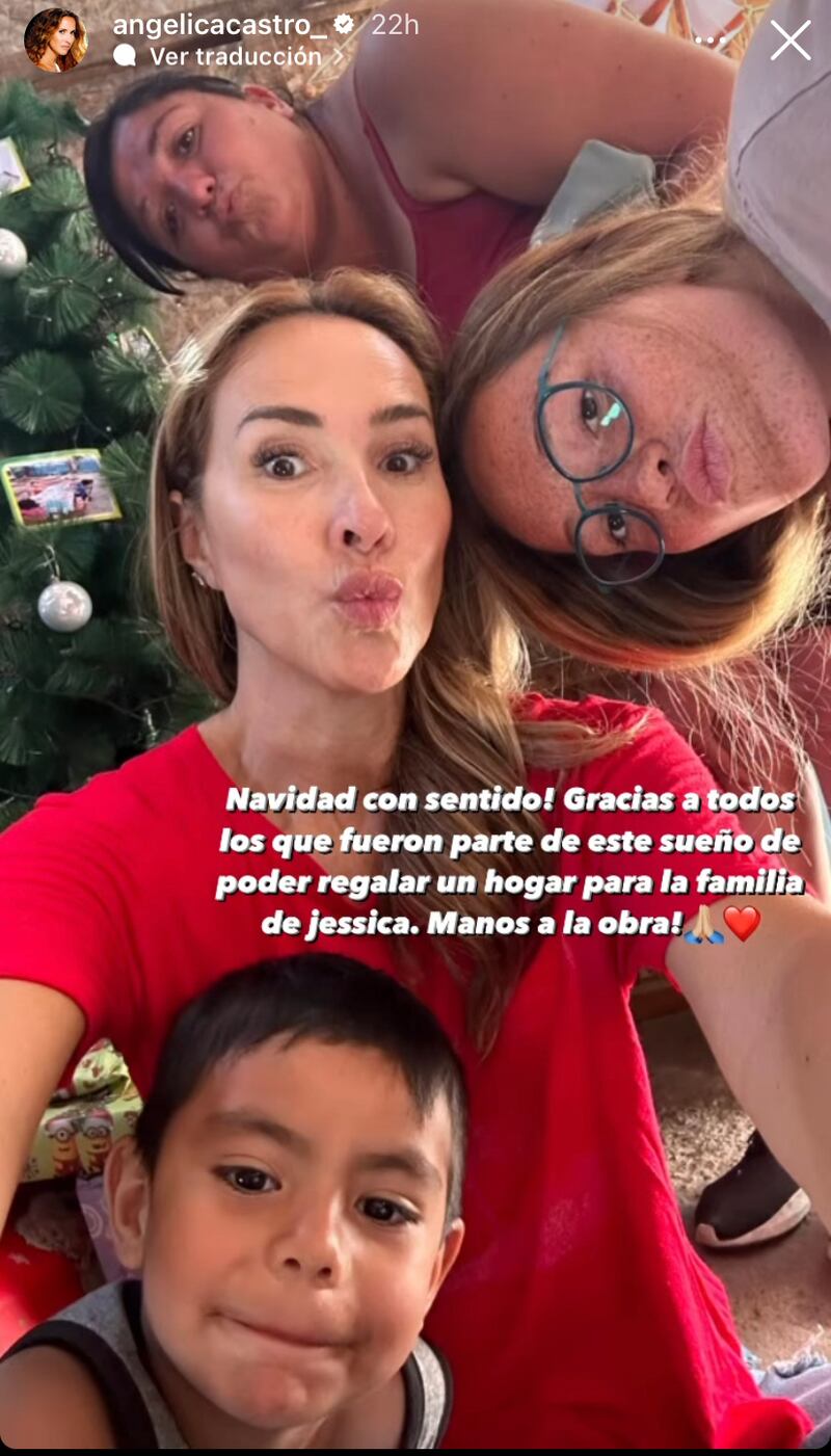 Historia de Angélica Castro | Instagram