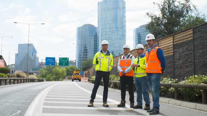 MOP y Túnel San Cristóbal realizan simulacro por choque múltiple que puso a prueba equipos de emergencia