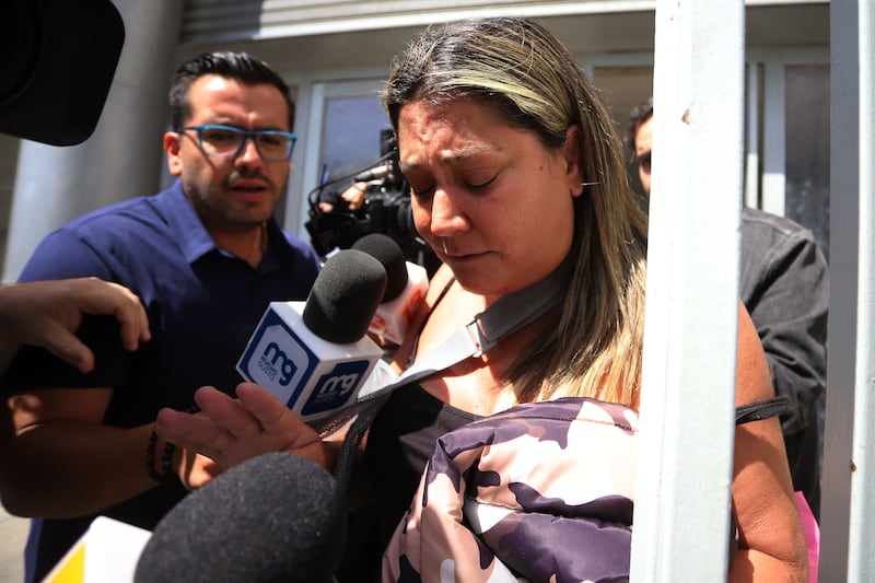 VIA DEL MAR: Control de detencion de Denisse Campos | 12 DE FEBRERO DE 2025/VIA DEL MAR
En el Juzgado de Garantia de Via del Mar se realizo el control de detencin de Denisse Campos en causa por el delito de amenazas simples contra personas y propiedades,
FOTO: MANUEL LEMA OLGUIN/AGENCIAUNO