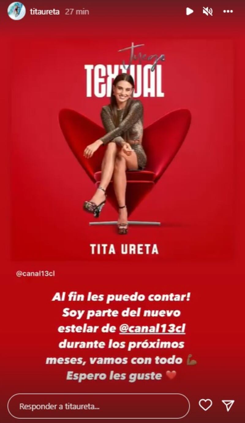 Isidora Ureta confirmó que se integra como una de las ocho panelistas de "Juego textual".