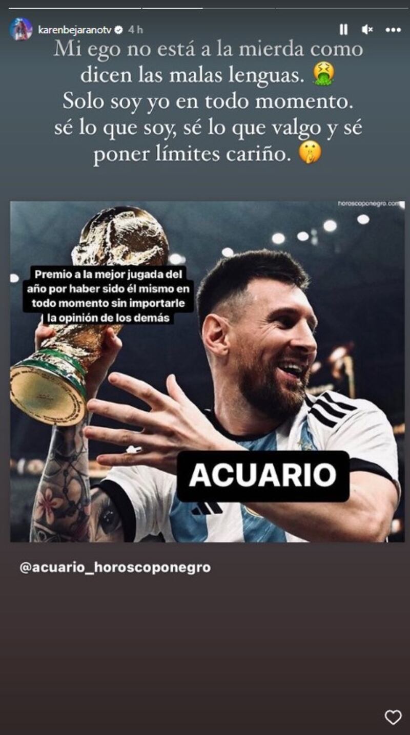 Instagram karen Bejarano