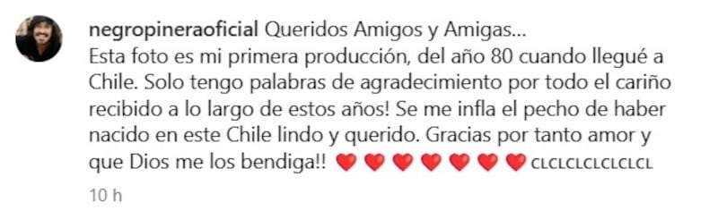 El músico agradeció el masivo apoyo recibido luego de informar que había sido diagnosticado con una leucemia aguda.