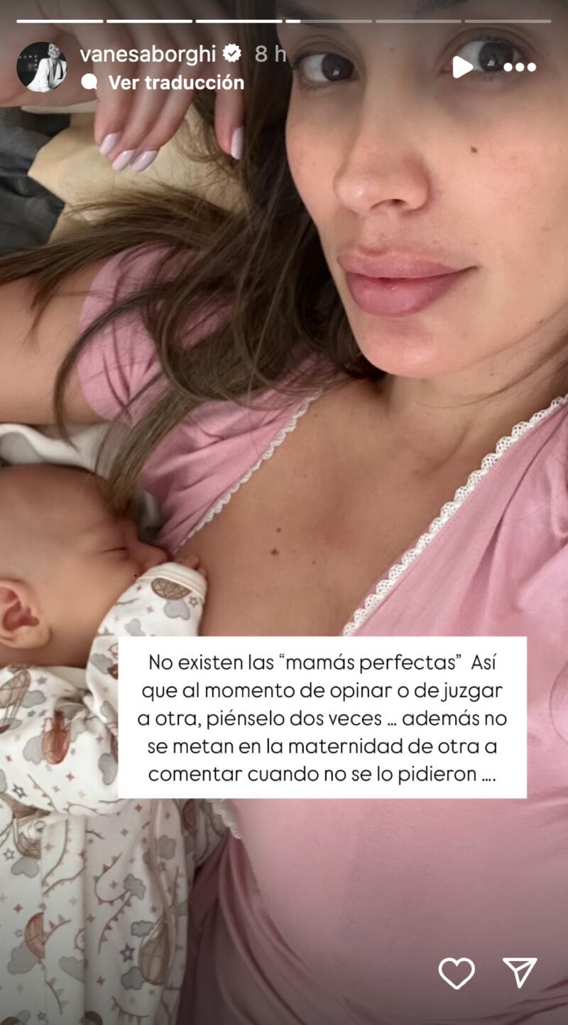 Historia de Vanesa Borghi | Fuente: Instagram