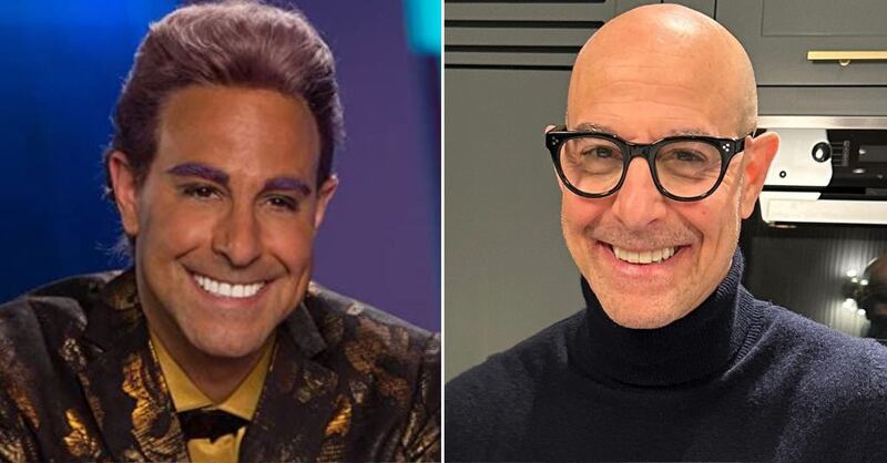 Stanley Tucci en 'Los juegos del hambre: en llamas' y en la actualidad