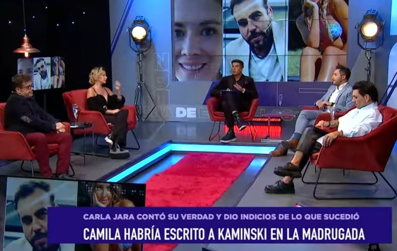 Claudia Schmitd aseveró que Camila Andrade "sí tuvo responsabilidad" en la crisis matrimonial de Francisco Kaminski y Carla Jara.