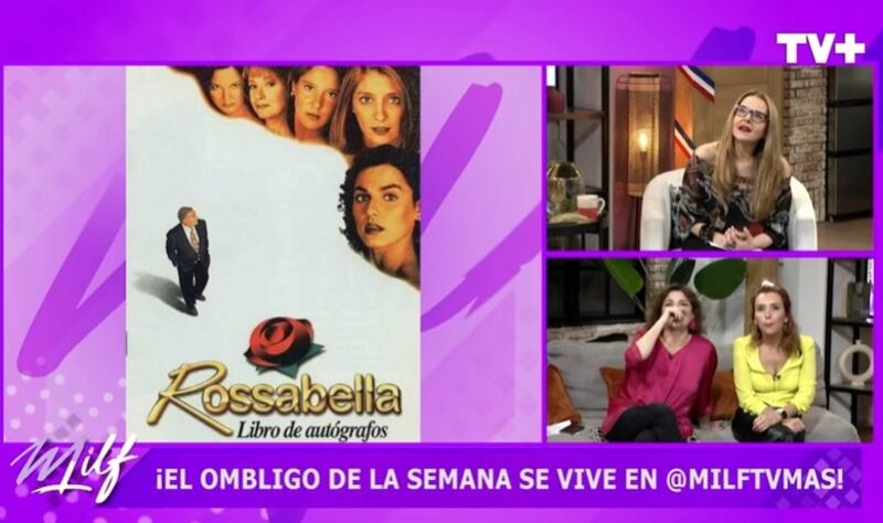 Berta Lasala recordó su paso por la teleserie "Rossabella".