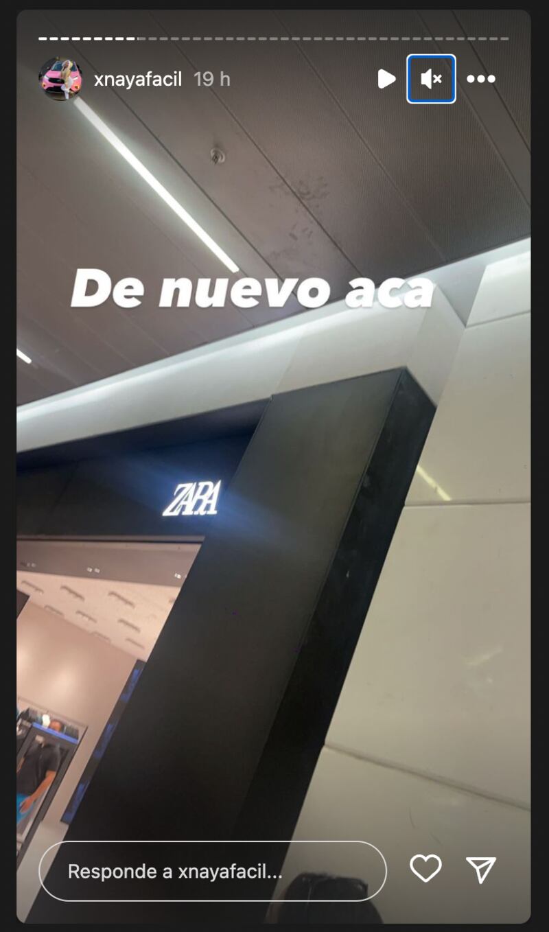 Historias Naya Fácil - Fuente: Instagram