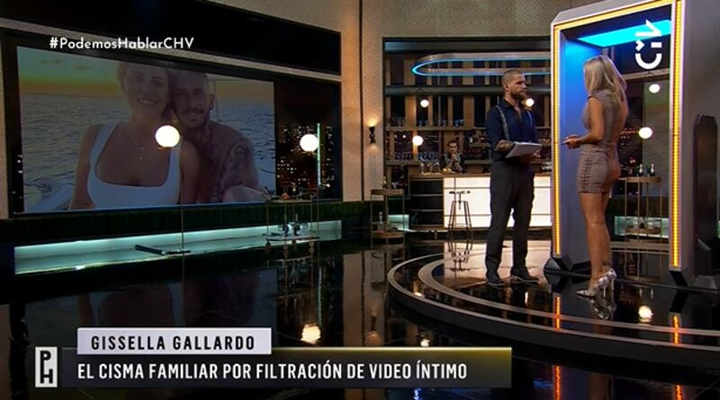 Gissella Gallardo en "Podemos Hablar". Captura de CHV