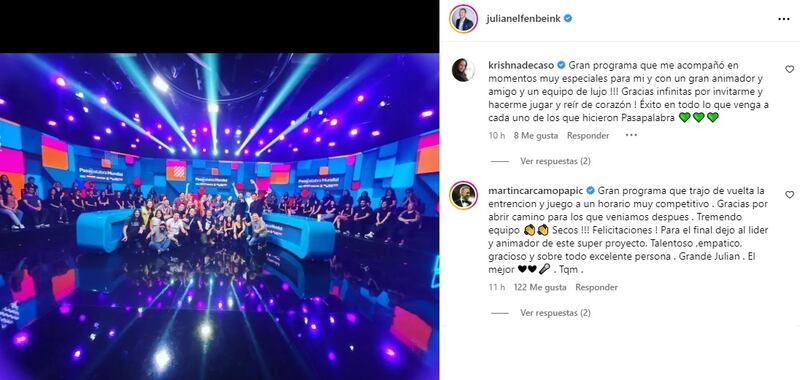 El animador de CHV recibió un masivo respaldo de figuras televisivas y sus seguidores de redes sociales luego del final de "Pasapalabra".