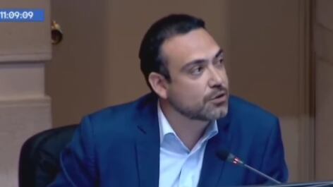 El senador independiente Karim Bianchi