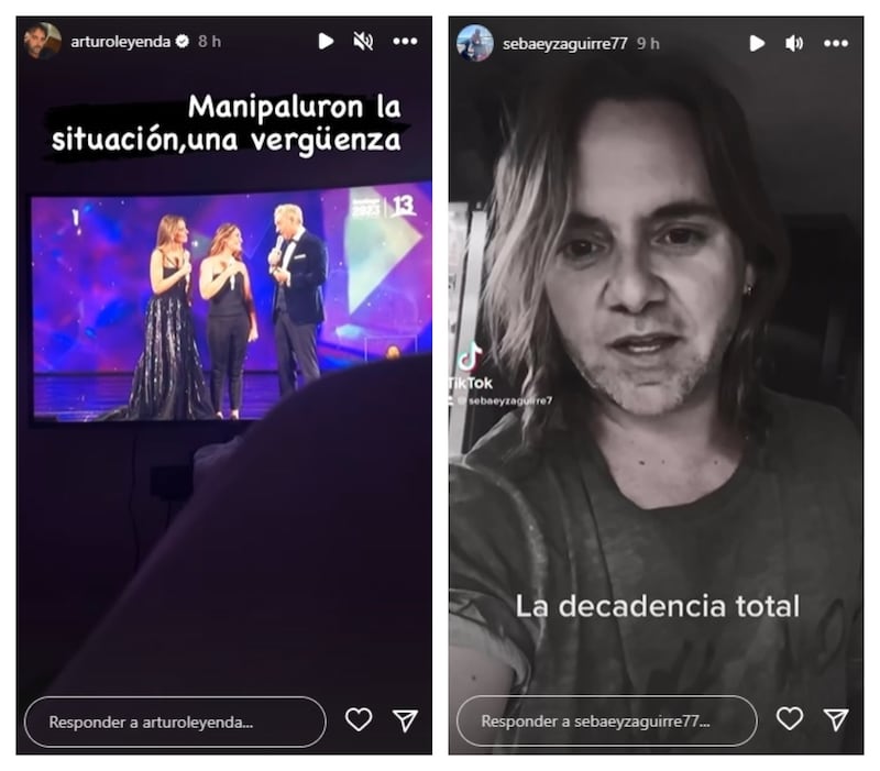 Los mediáticos exrostros televisivos se fueron con todo para criticar la Gaviota entregada a Belén Mora y a los organizadores del Festival de Viña.