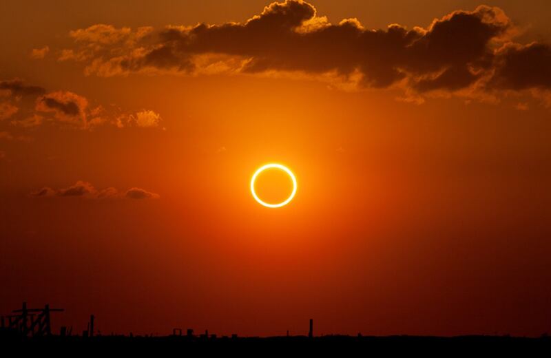 Eclipse anular de Sol