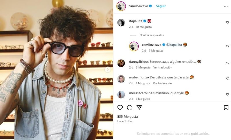 Camilo Zicavo aviva rumores de nuevo romance con actriz tras romántica interacción en redes