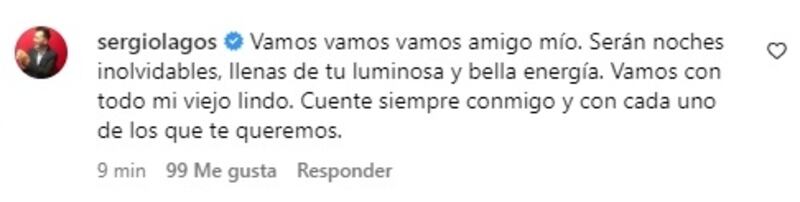 El rostro de Canal 13 apoyó en redes sociales la elección de Pancho Saavedra como animador del próximo Festival de Viña.