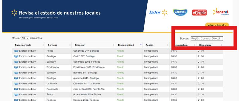 Sección de búsqueda | Walmart