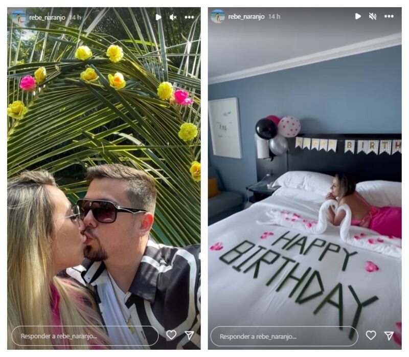 La empresaria compartió los registros del romántico festejo de su cumpleaños en Jamaica junto a Nano Calderón.