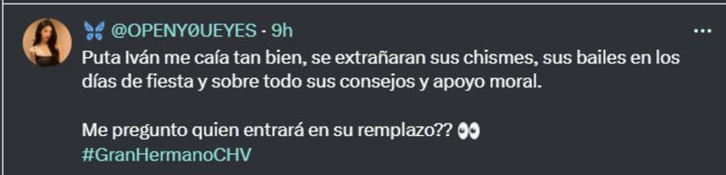 Reacción salida de Iván Cabrera | Gran Hermano