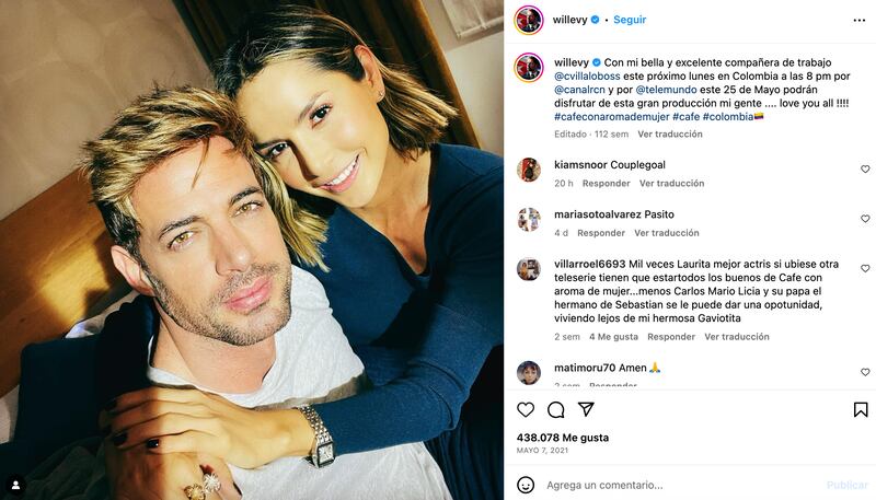 William Levy y Elizabeth Gutiérrez