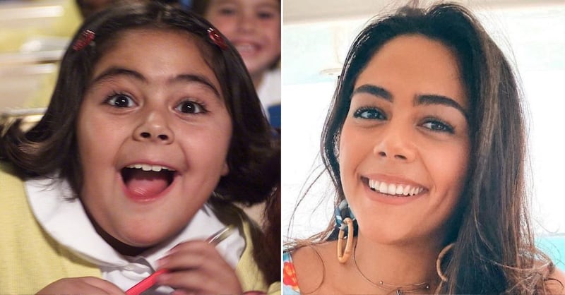 Ana Paulina Cáceres en 'Vivan los niños' y en la actualidad |