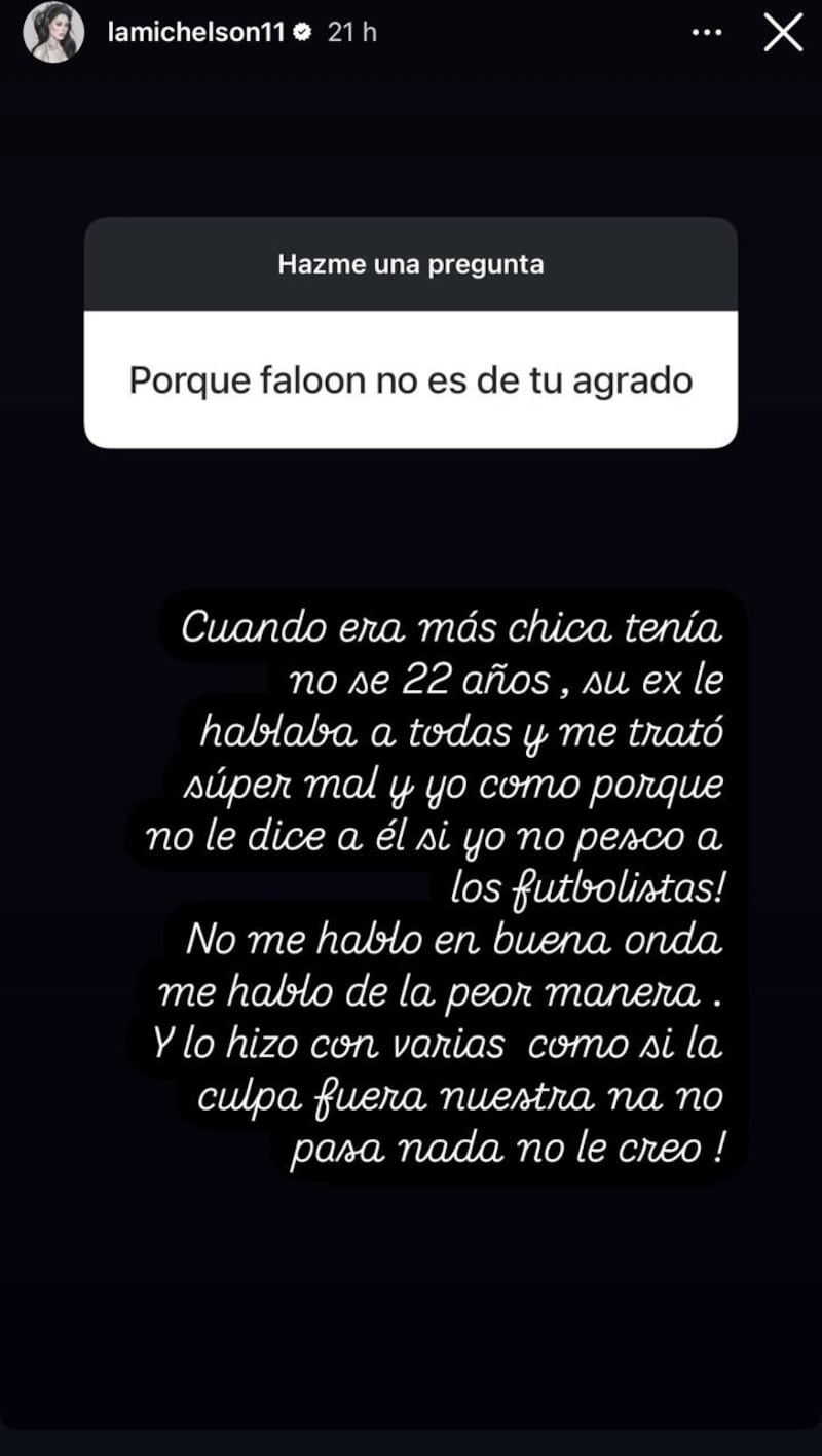 Historia de Ignacia Michelson | Instagram