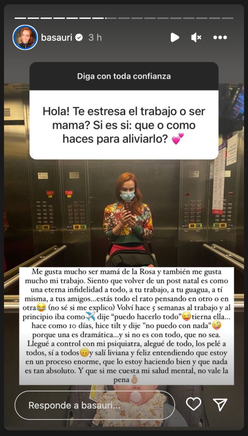 Historia de Begoña Basauri | Fuente: Instagram