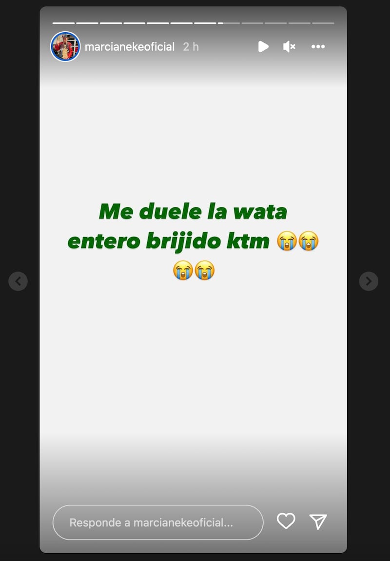 Historias de Marcianeke - Fuente: Instagram