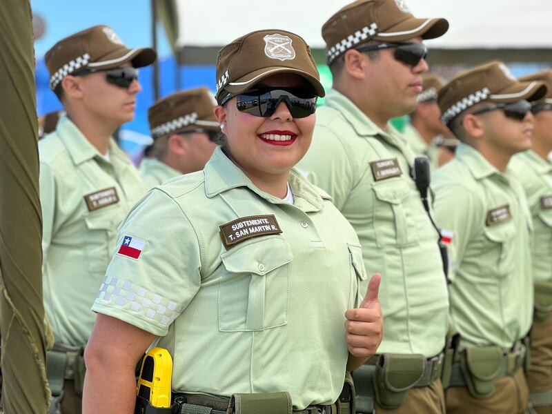 Nuevo uniforme de Carabineros